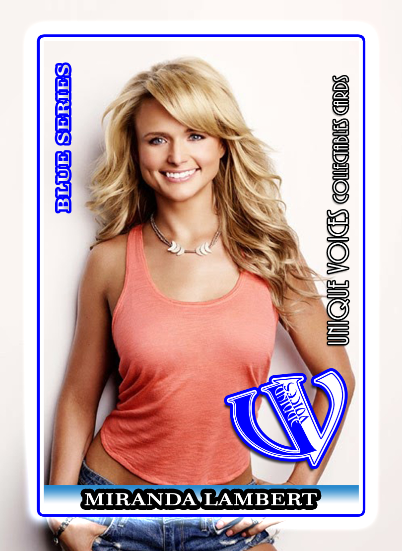 Miranda Lambert Blue Card